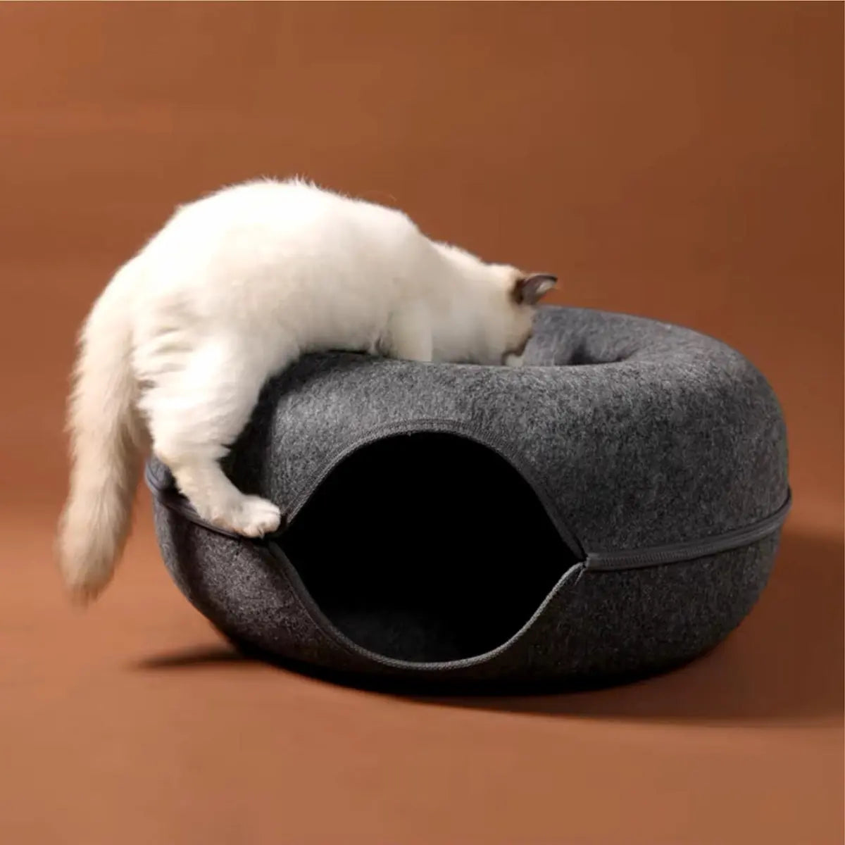 Cozy Adventure Cat Tunnel Bed