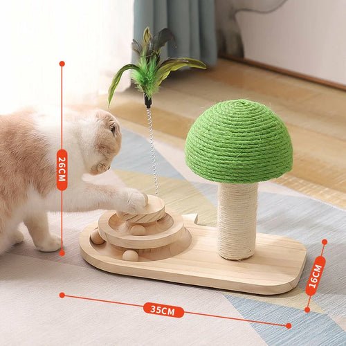 Interactive Pet Tree Scratching Post - Salamander Prime