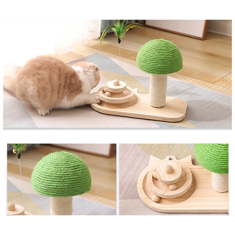 Interactive Pet Tree Scratching Post - Salamander Prime