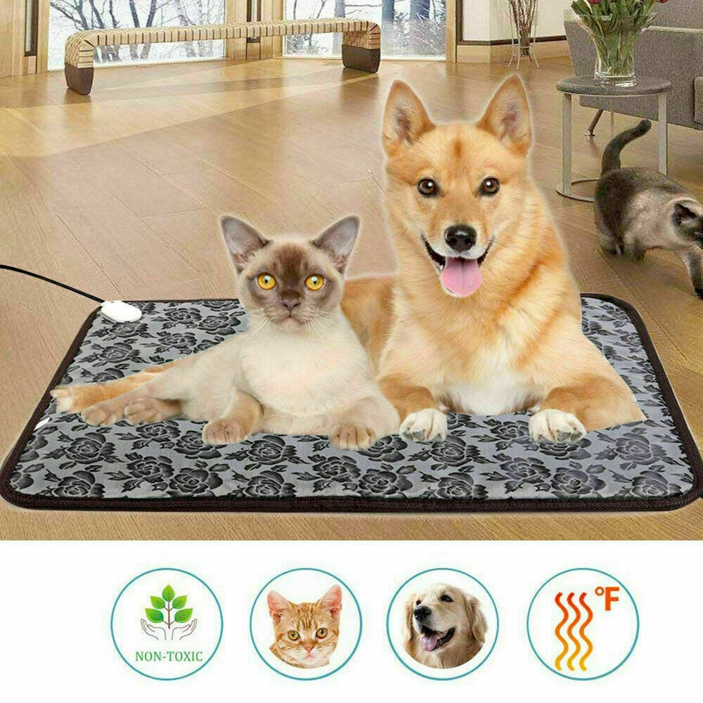 Thermal Heating Waterproof Bed Pad for Pets with Adjustable - Salamander Prime