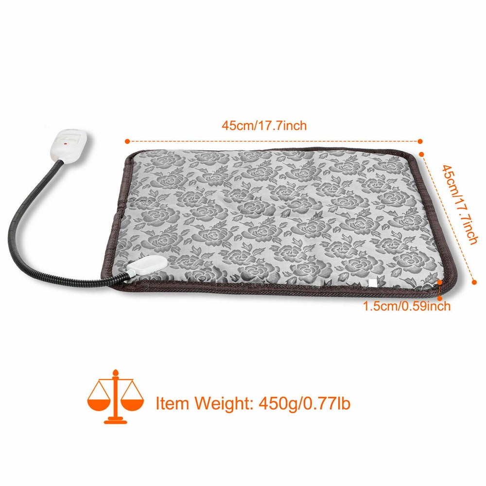 Thermal Heating Waterproof Bed Pad for Pets with Adjustable - Salamander Prime